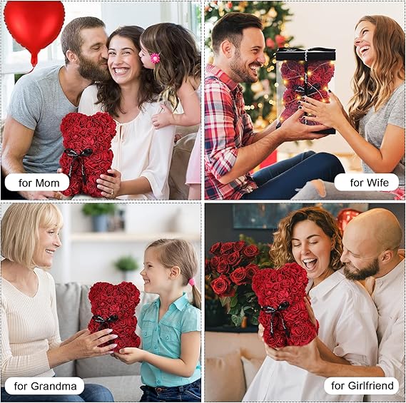 Oso de rosas eternas - RoseBear Studios