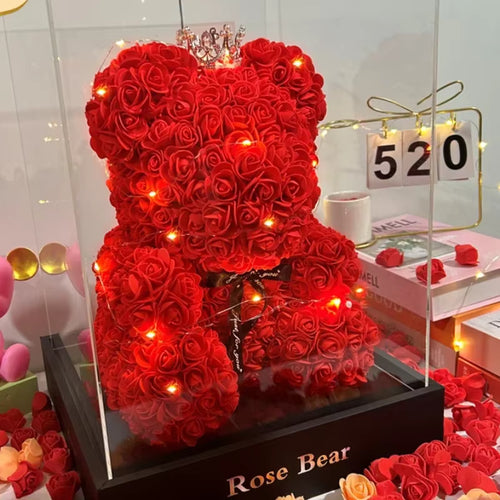 Oso de rosas eternas - RoseBear Studios